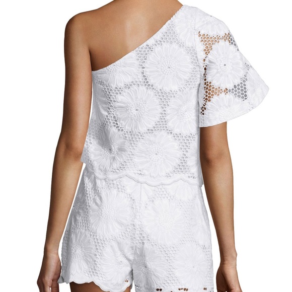 n/nicholas Sunflower one shoulder top - Picture 2 of 6